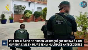 El parapléjico de origen marroquí que disparó a un guardia civil en Mijas tenía múltiples antecedentes