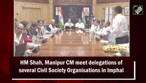With the aim of reviewing the security situation in violence-hit Manipur, Union Home Minister Amit Shah met the delegations of several Civil Society Organisations in Imphal on May 30. Manipur Chief Minister N Biren Singh was also present at the meeting. The HM is on a 3-day visit to violence-hit Manipur, where he is chairing several meetings on the state’s security situation.