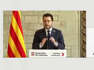 El presidente de la Generalitat, Pere Aragonès, pide un "frente democrático común" al independentismo para afrontar las elecciones generales del 23 de julio