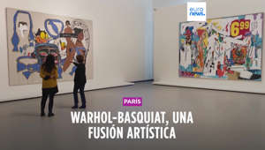 Wahrol-Basquiat, una obra única pintada a dúo y al mismo tiempo sobre el mismo lienzo