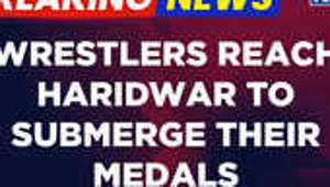 Breaking News | Wrestlers Reach Haridwar To Immerse Medals In River Ganga As Mark Of Protest
