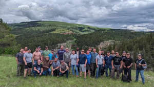 Marine unit featured on HBO reunites in Montana