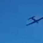 Drone seen flying over Moscow suburb