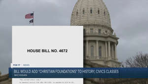 Bill would add 'Christian foundations' to history, civics classes in Michigan public schools