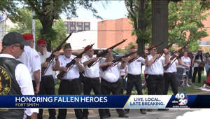 Memorial Day ceremony held in Fort Smith on Sunday