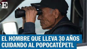 El vigilante del Popocatépetl