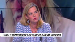 La directrice de la rédaction de Boulevard Voltaire, Gabrielle Cluzel, au sujet du cas Didier Raoult, dans Soir Info : «J'ai quand même l'impression que Didier Raoult fait office de bouc émissaire, de catharsis [...] C'est toute la crise qui a été sauvage».