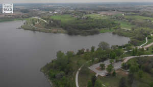 Lake Cunningham from the air