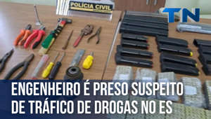 O suspeito, de 34 anos, também estaria envolvido com venda ilegal de armas e munição.Mais informações em http://www.tribunaonline.com.brAssine A Tribuna Digital: http://assinante.tribunaonline.com.br/checkout/9/signup