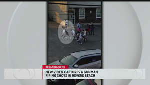 Video shows gunman open fire at Revere Beach