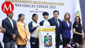 Tras abanderar la delegación que participará en los Juegos Nacionales Conade 2023, Samuel García, anunció una serie de proyectos para apoyar el deporte en el estado, con el fin de mantener el prestigio deportivo de Nuevo León en el país.