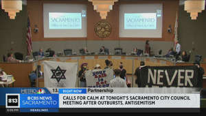 Sacramento City Council holding press conference about recent outbursts