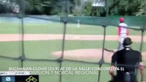 De La Salle baseball 6, Buchanan 0 2023 NorCal D1 first round