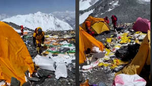 Vídeo | El Everest se llena de basura: “Hay más de 1.000 kilos de residuos”