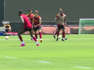 Roma training ahead of Europa League Final v Sevilla