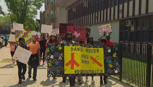 Webster Elementary holds peace march honoring victims of gun violence