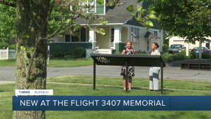 Organizers adding new items to theFlight 3407 memorial