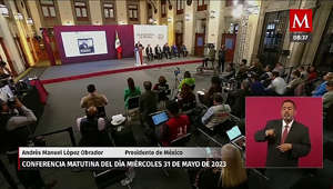 El Presidente indicó que acudirán Marcelo Ebrard y Rosa Icela Rodríguez en su representación.