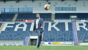 First Minister Humza Yousaf visiting Falkirk FC to launch Fan Bank, a new initiative that will provide accessible and inclusive financial support to allow more communities to purchase a share in their local sports club.First Minister Humza Yousaf has welcomed a Scottish Government initiative that will give football fans the chance to buy shares in their local clubs.Falkirk Supporters’ Society is the first beneficiary of the fan bank after being awarded a £350,000 interest-free loan.