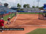 Footage from Alabama's practice day at the Women's College World Series in Oklahoma City, including a look at how Montana Fouts' knee is holding up in the bullpen.