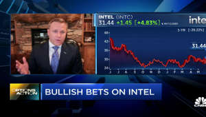 Options Action: Traders looking for Intel gains by June expiration