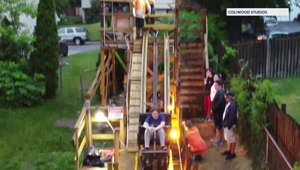 East Brunswick teen creates his own backyard rollercoaster