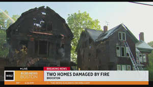 Massive fire rips through 2 multi-family Brockton homes
