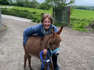 Stolen baby donkey returned to its mum!
