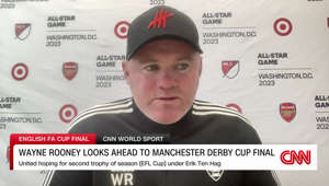 Wayne Rooney looks ahead to Manchester Derby Cup Final
