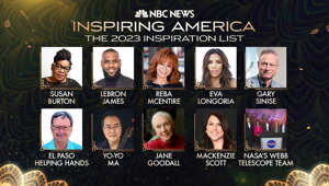 NBC’s Inspiring America: See who’s on the 2023 Inspiration List