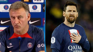 L’entraîneur parisien était en conférence de presse ce jeudi midi avant le dernier match de la saison du PSG face à Clermont, ce samedi soir. Il a confirmé le départ de Lionel Messi, dont il s’agira du « dernier match » au Parc des Princes samedi.