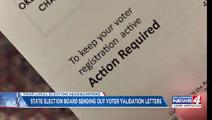 Some Oklahomans being sent voter validation letters
