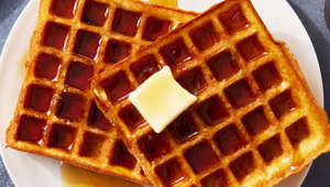 These classic homemade waffles are perfectly crispy and fluffy, and so simple to make at home for a Sunday brunch.