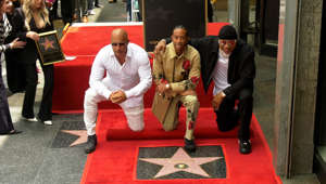 https://www.maximotv.com Broll footage: Chris “Ludacris” bridges, Vin Diesel, LL Cool J, Karma Bridges, Queen Latifah, Michelle Rodriguez, Jordana Brewster Cody Walker, Will Packer, Larenz Tate, Tyrese Gibson, Eudoxie Mbouguiengue attend Ludacris' Hollywood Walk of Fame Star unveiling ceremony held at the 6424 Hollywood boulevard in Los Angeles, California USA on May 18, 2023. This video is only available for editorial use on Broadcast TV, online, and worldwide platforms. To ensure compliance and proper licensing of this video, please contact us. ©MaximoTV