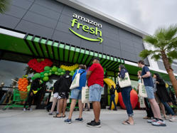 Amazon is abandoning several of its Fresh stores and seeking tenants to sublease them and one landlord is suing over rent