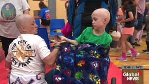 Edmonton school raises over $10K in honour of 6-year-old boy with rare brain cancer
