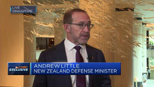 New Zealand Defense Minister Andrew Little talks to CNBC's Sri Jegarajah ahead of the IISS Shangri-La Dialogue defense summit in Singapore.