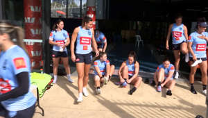NSW questions why it was not awarded a penalty following an incident that saw co-captain Isabelle Kelly cough up blood during the Sky Blues' defeat to Queensland in the Women's State of Origin opener. Kelly has been cleared of serious throat damage after she was struck by Julia Robinson's forearm as she attempted to tackle the Maroons winger.