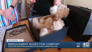 Valley labor and delivery nurse makes baby bereavement boxes for mourning parents