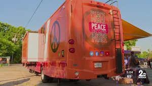 Mayor Scott unveils new Baltimore Peace Mobile