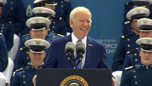 Biden gives commencement address at Air Force Academy graduation