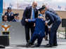 Biden 'fine' after falling on stage during Air Force Academy graduation, White House says