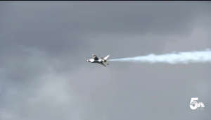 USAFA Thunderbirds soar during graduation