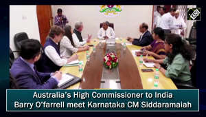 Australia’s High Commissioner to India Barry O’farrell met Karnataka Chief Minister Siddaramaiah on June 1 in Bengaluru. The two discussed how Australia's soon-to-open Consulate-General in Bengaluru will enable closer collaboration in critical areas like education, innovation, space and rural development.