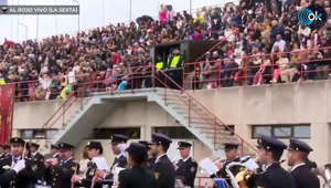 Monumental pitada a Marlaska en la jura de los 2.300 nuevos policías: «¡Fuera, fuera!»