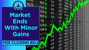 Sensex & Nifty Close With Minor Gains In A Range-bound Session | NSE Closing Bell | CNBCTV18