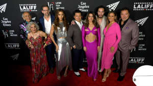 https://www.maximotv.com Broll footage: Emeraude Toubia, Desmond Chiam, Vincent Rodriguez III, Isis King, Benito Martinez, Constance Marie, Todd Grinnell, Renée Victor, Pepe Serna on the red carpet at the Los Angeles Latino International Film Festival (LALIFF) special season 2 screening of Amazon's "With Love" held at the TCL Chinese Theatre 6 in Los Angeles, California USA on June 1, 2023. This video is only available for editorial use on Broadcast TV, online, and worldwide platforms. To ensure compliance and proper licensing of this video, please contact us. ©MaximoTV