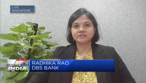 Radhika Rao of Singapore's largest lender discusses India's 6.1% gross domestic product growth in the January-March quarter.