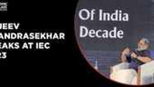 Rajeev Chandrasekhar Speaks On India's Transformation From IT To AI Superpower | IEC 2023