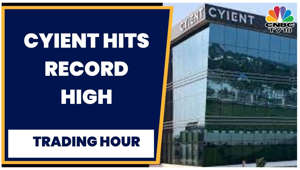 Cyient Hits A Record High, Valuations Cheaper Than Peers | Trading Hour | CNBC TV18